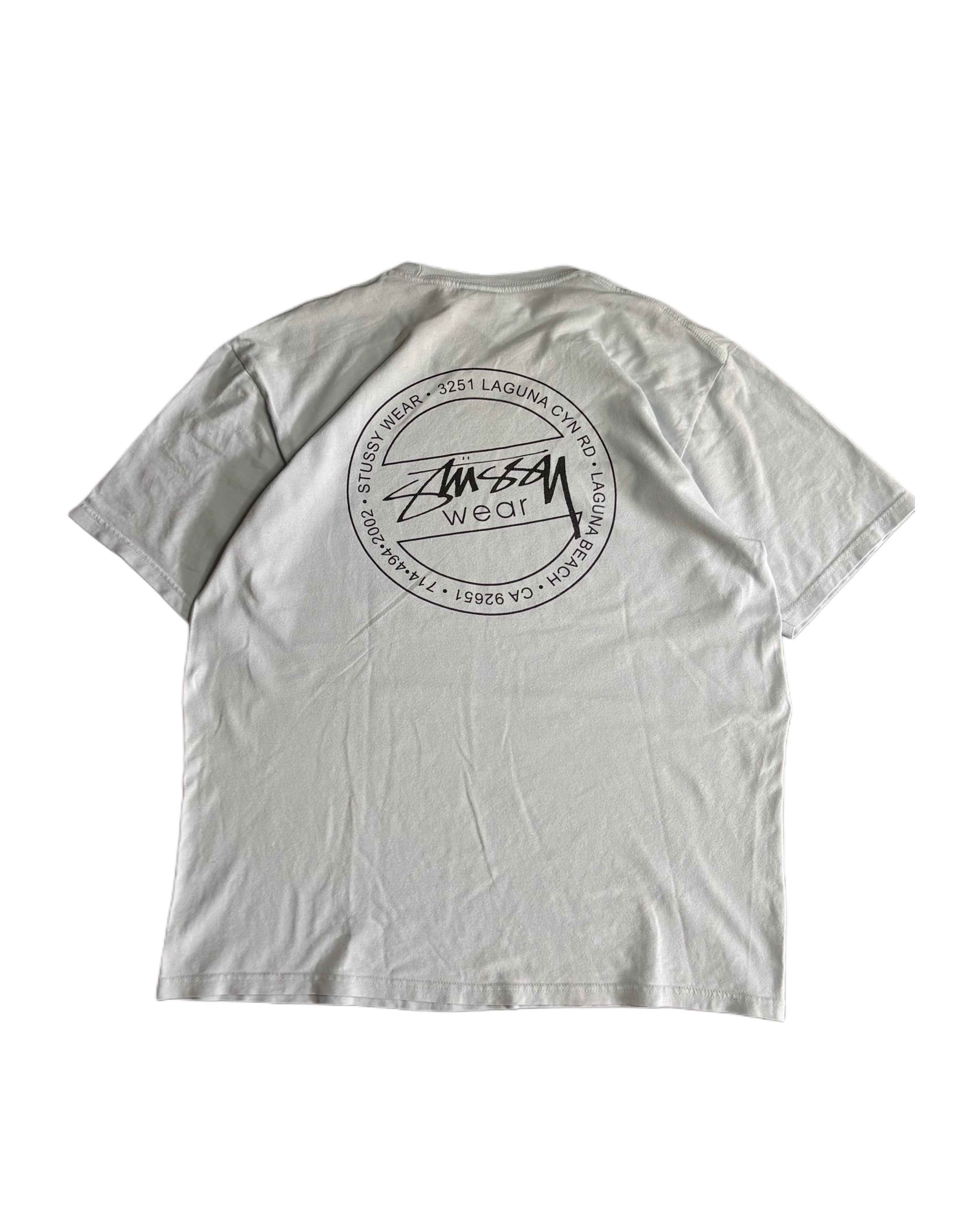 00s Stussy T-shirt Grey (M) - Gods Thrift Athens