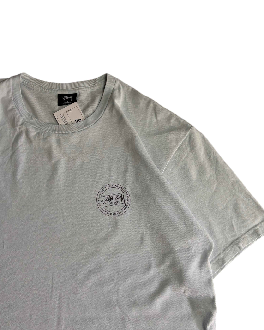 00s Stussy T-shirt Grey (M) - Gods Thrift Athens