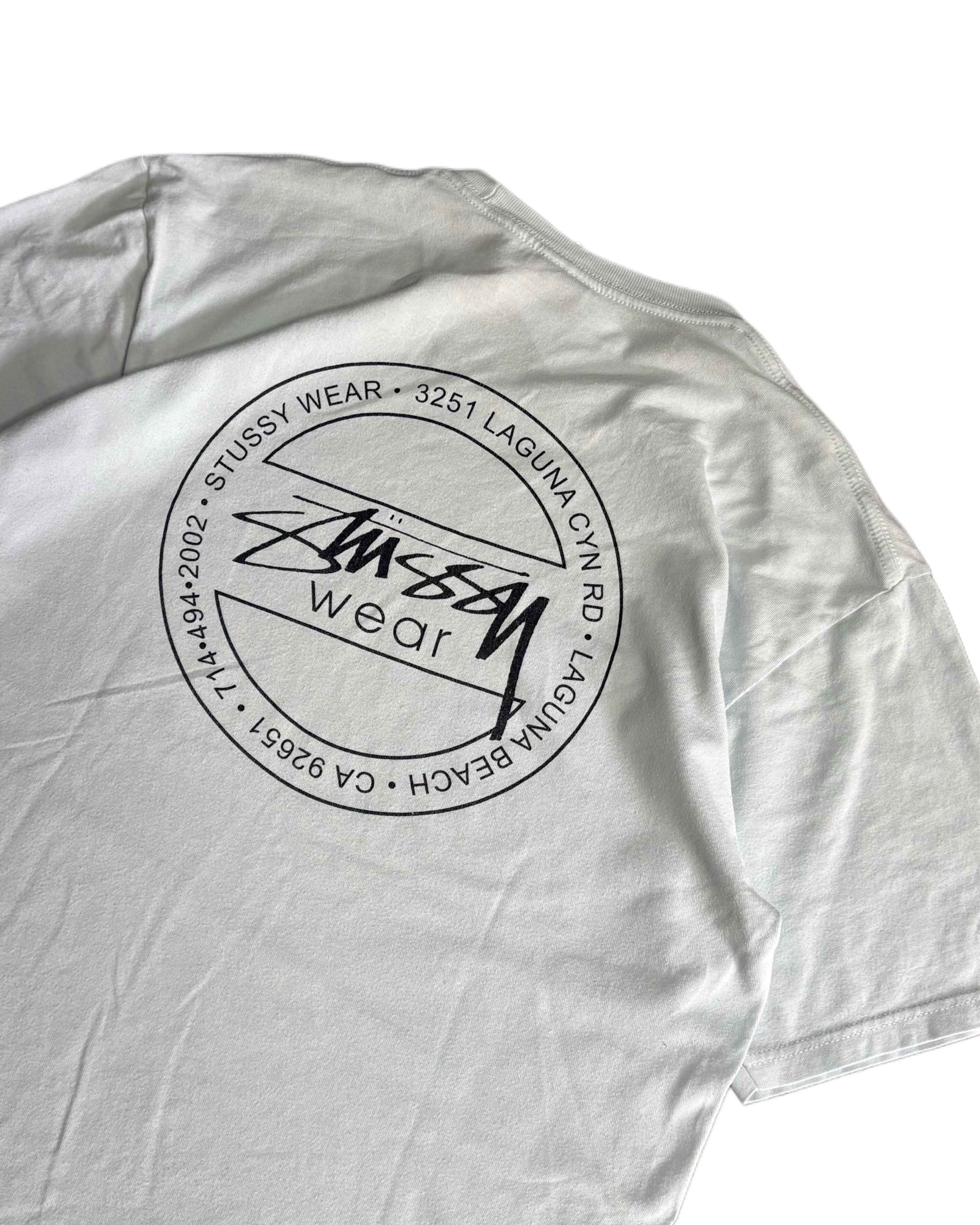 00s Stussy T-shirt Grey (M) - Gods Thrift Athens