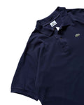Vintage Lacoste Polo T-shirt Navy Blue (XL) - Gods Thrift Athens