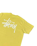 Stussy Spellout T-shirt Cannary (L)