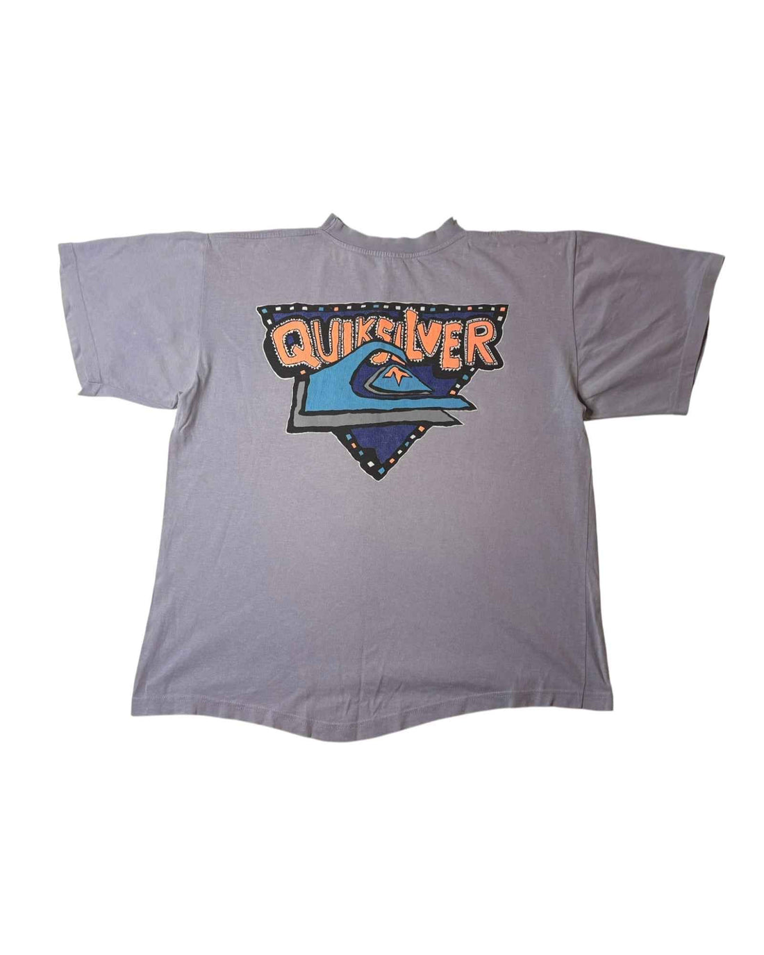 Vintage 90s Quiksilver Tee | Violet | Size XL/XXL