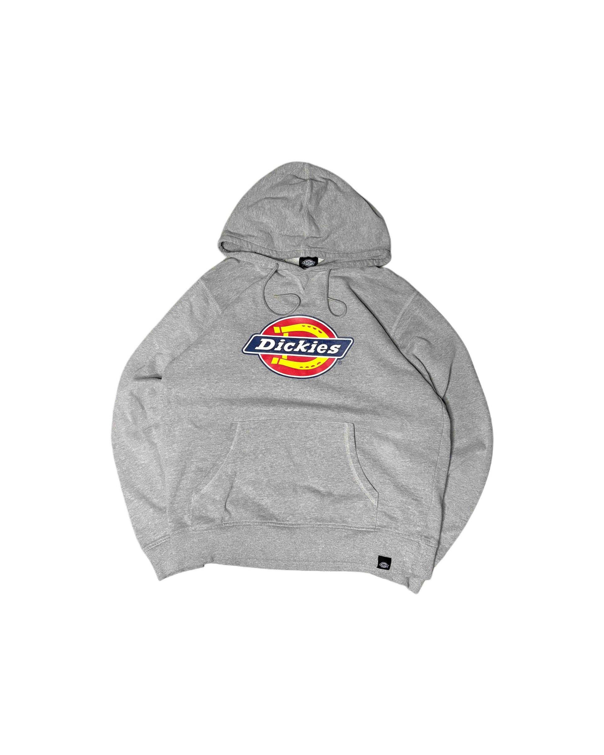 Vintage Dickies Hoodie Grey (M) - Gods Thrift Athens