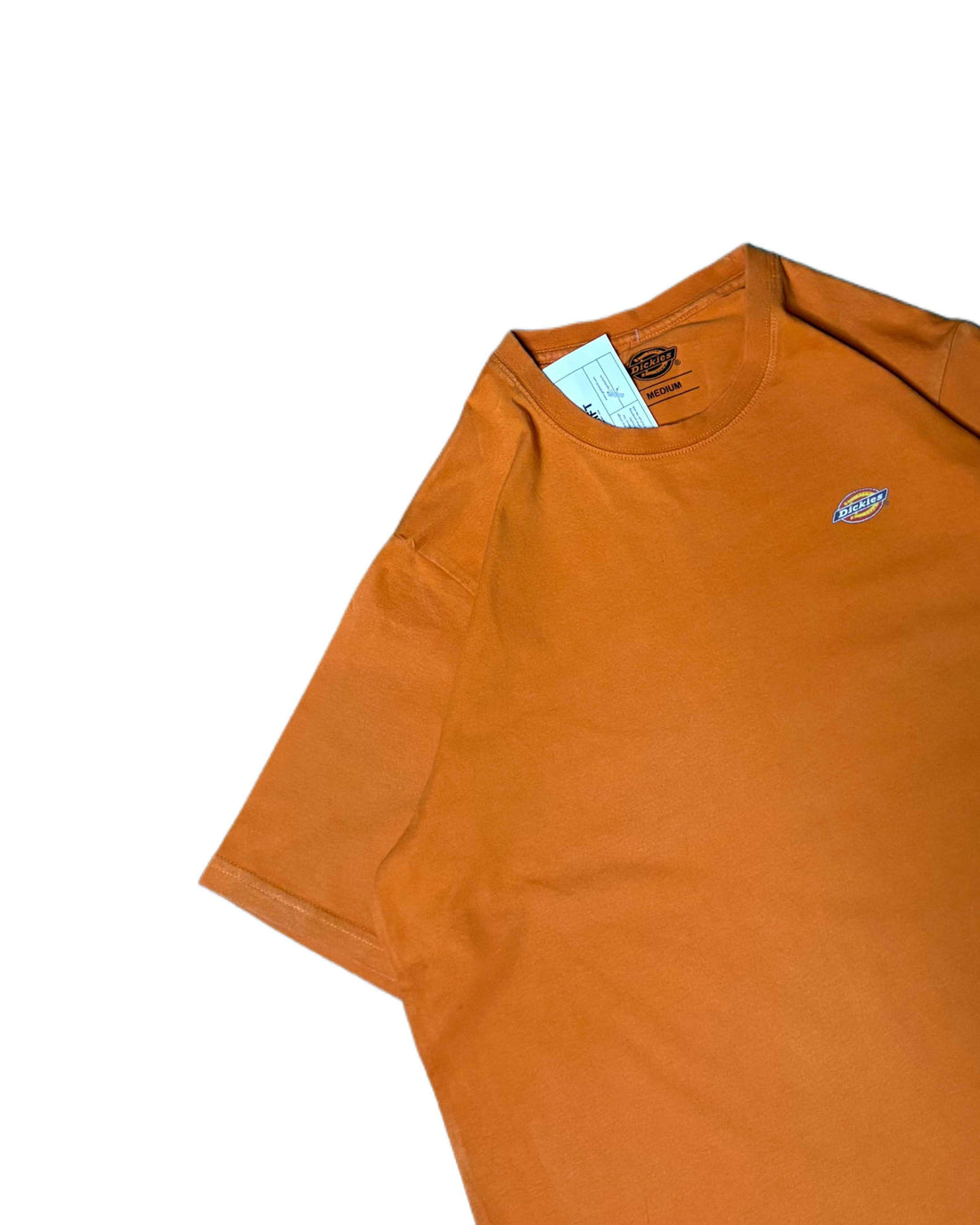 Dickies T-shirt Orange (M) - Gods Thrift Athens
