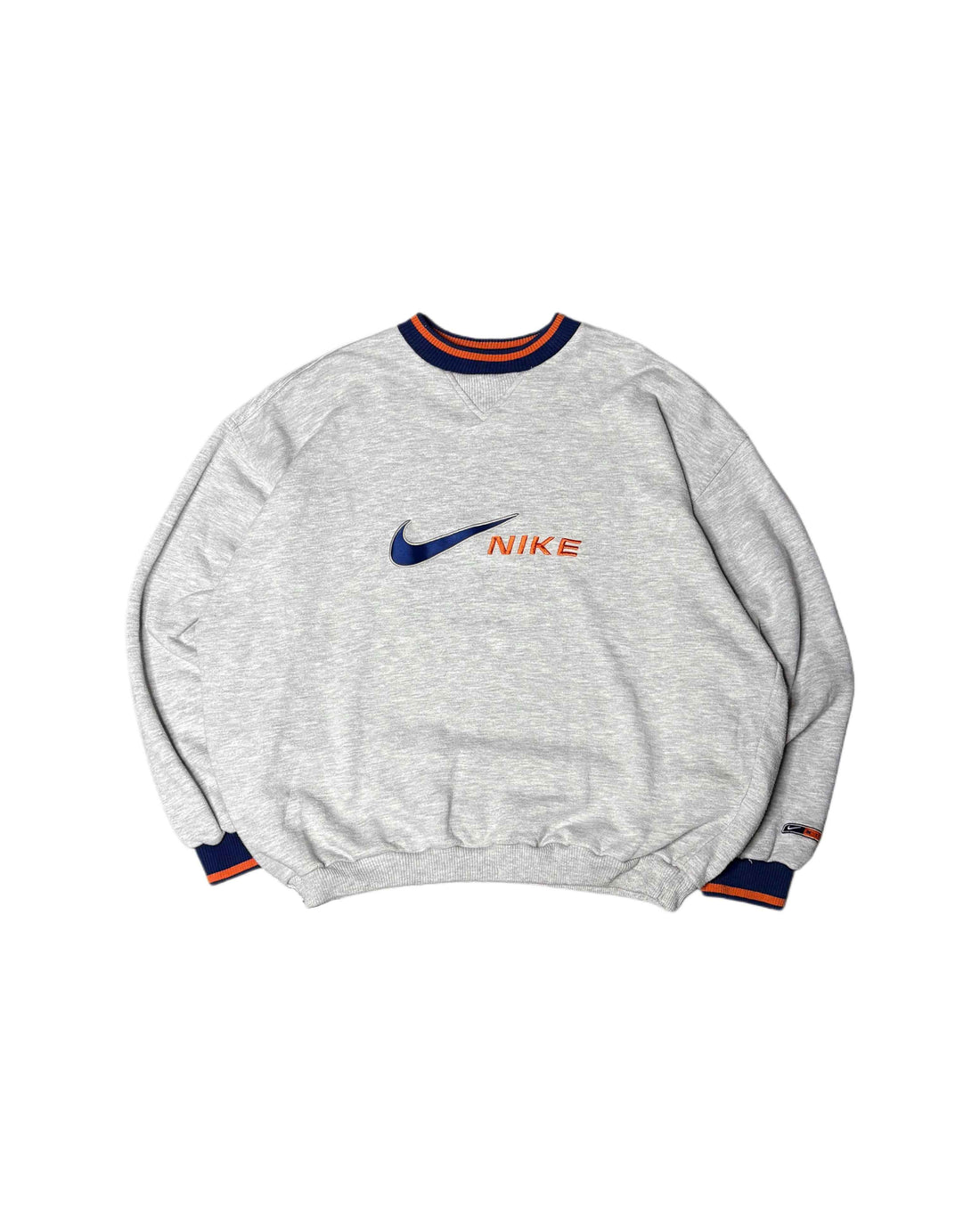 Vintage Nike Crewneck Grey (XL) - Gods Thrift Athens