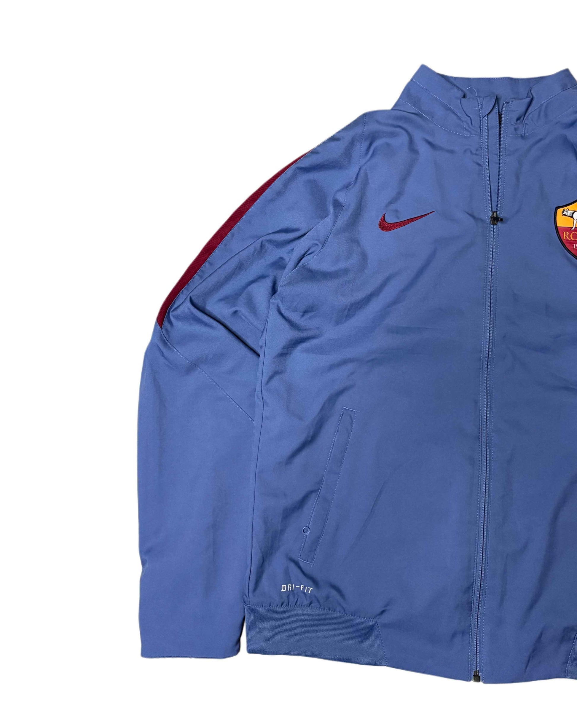 00s Nike Roma Vintage Trackjacket Blue (L) - Gods Thrift Athens