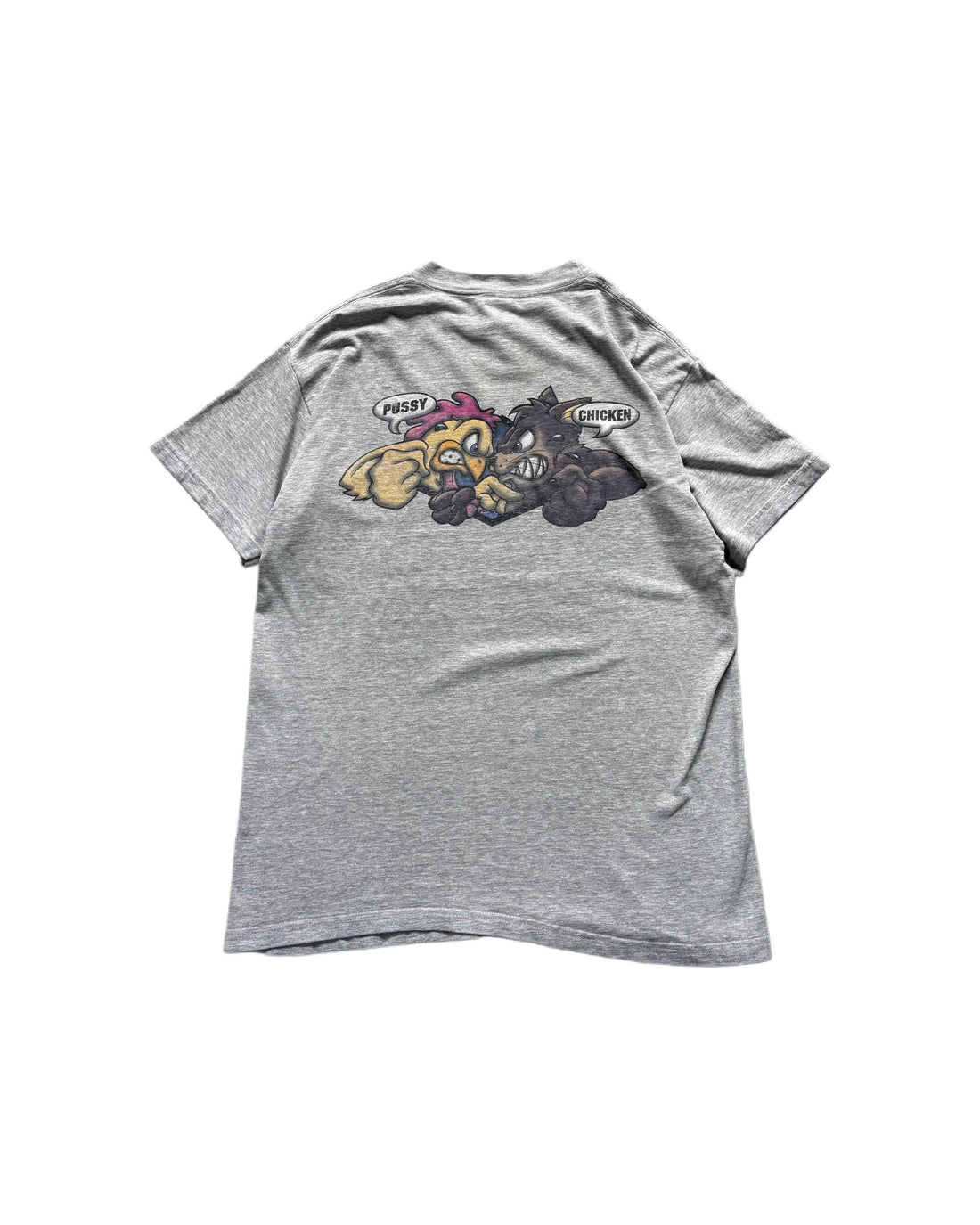 Vintage No Fear T-shirt Grey (L) - Gods Thrift Athens