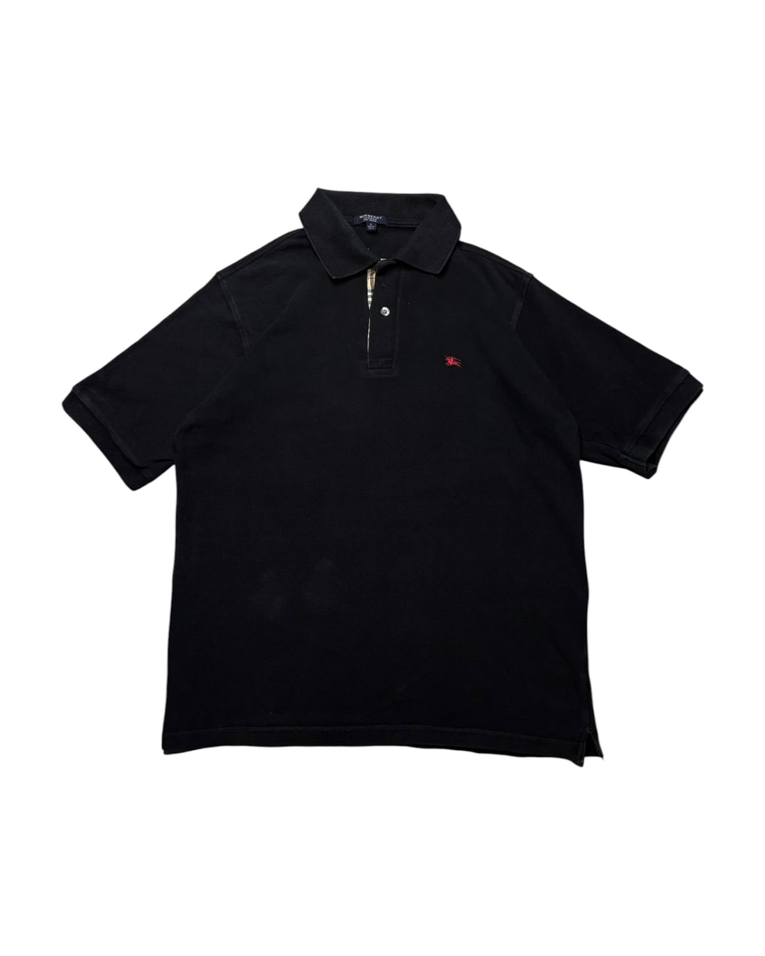Vintage 2000s Burberry Polo | Black | Size M | Made in UK