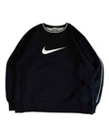 00s Nike Center Swoosh Crewneck Black (M)