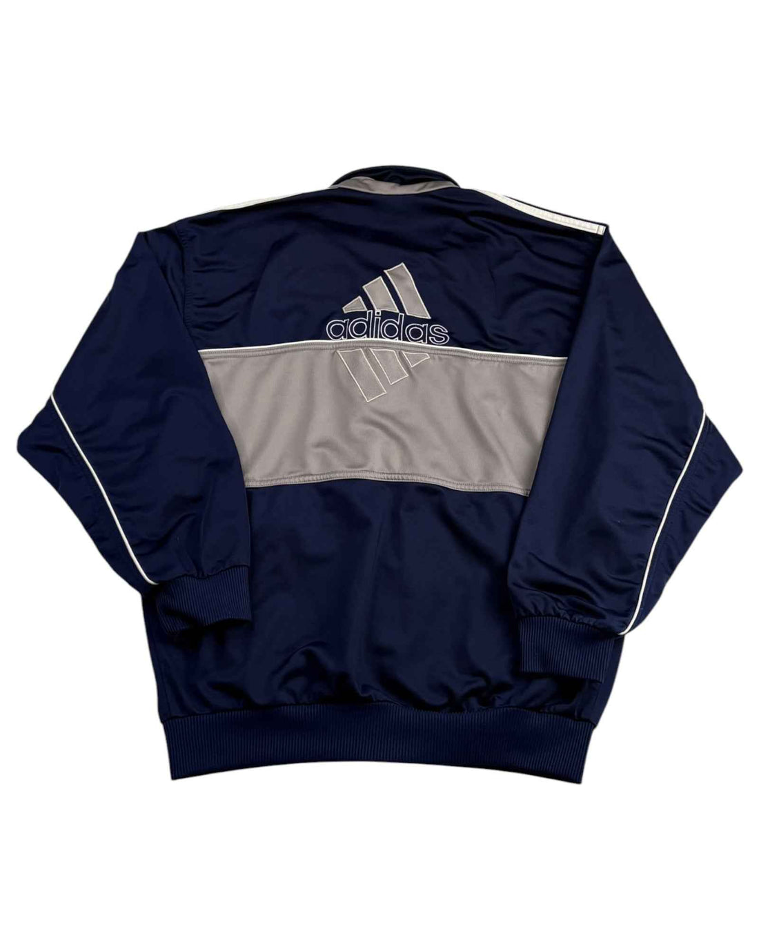 Vintage 2000s Adidas Track Jacket | Navy Blue | Size M