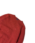 Vintage Burberry Knit Sweater Rust Orange Womens (M)