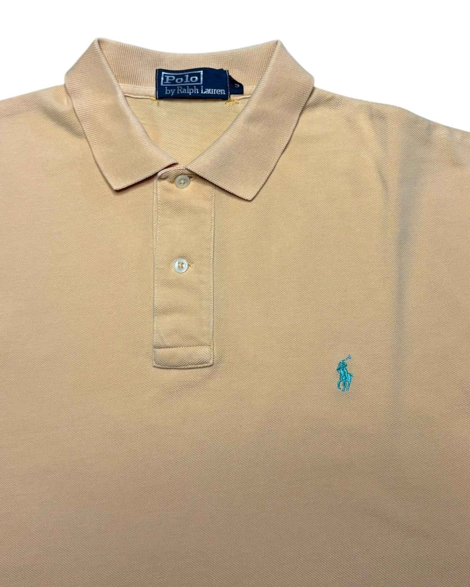 Vintage Polo Ralph Lauren Polo | Peach | Size S - Gods Thrift Athens