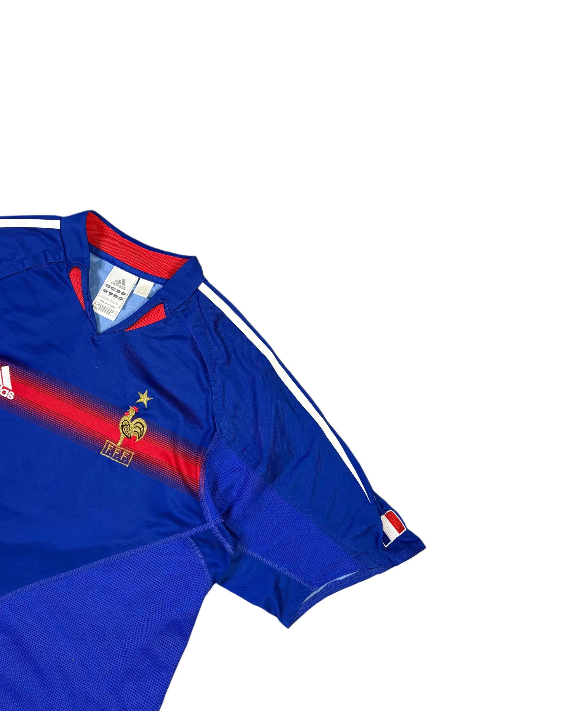 Vintage Euro 2004 Rare France Jersey Home Blue (M)