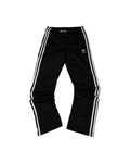 Vintage Adidas 3 stripes Sweatpants Black (Womens S)