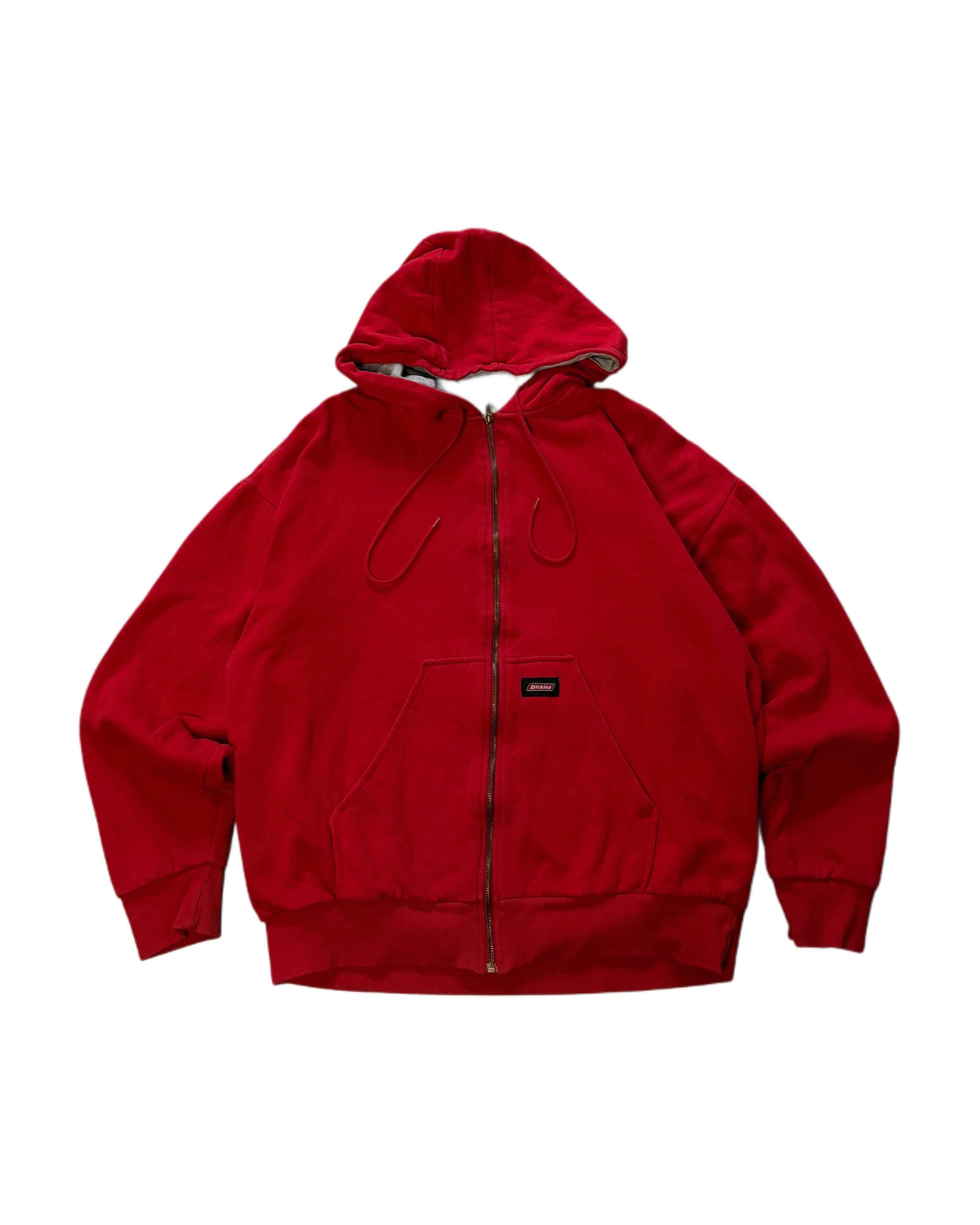 Vintage Dickies Jacket Red (L) - Gods Thrift Athens