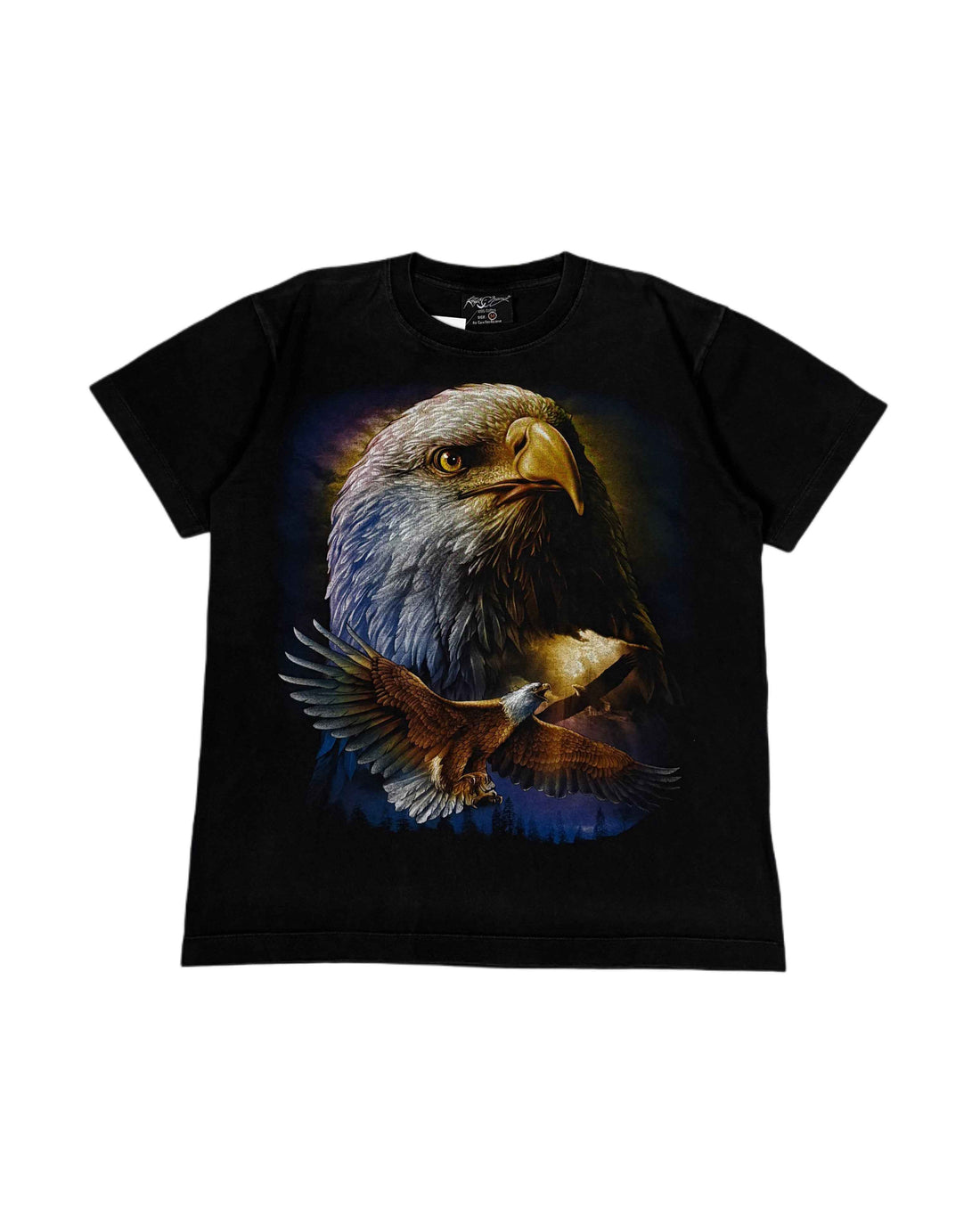 Vintage Graphic T-Shirt Black (M) - Gods Thrift Athens