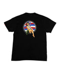 Vintage 00s Quiksilver Graphic T-shirt Black (S) - Gods Thrift Athens