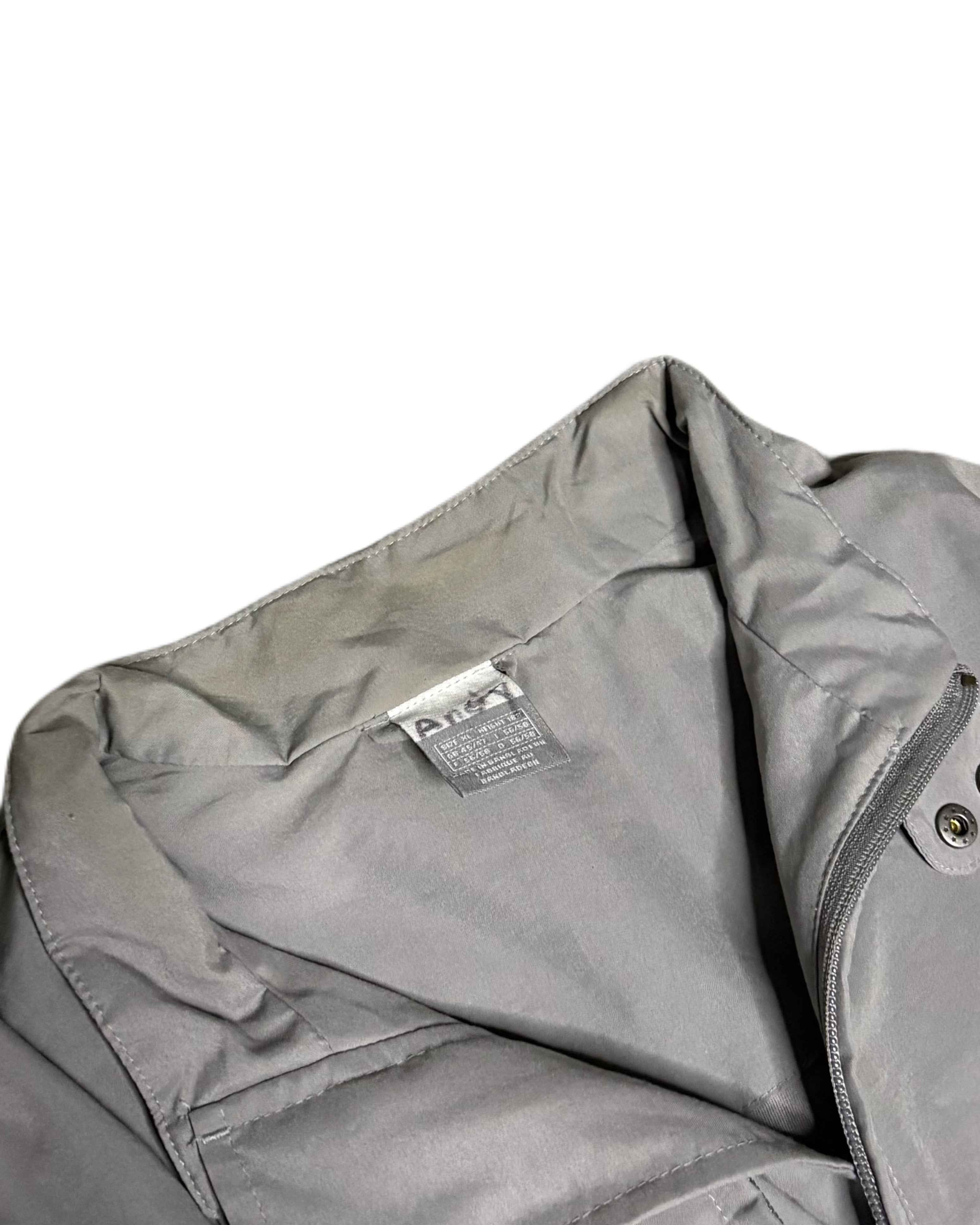 Vintage Nike Sports Jacket Grey (XL) - Gods Thrift Athens