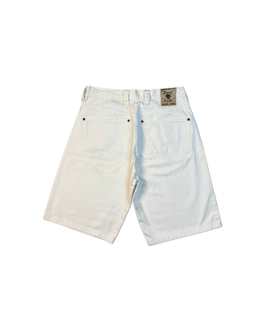 Diesel Cotton Shorts White (W33)