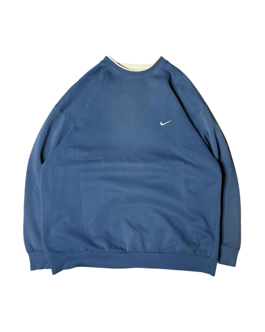 Vintage Nike Crewneck Blue (M) - Gods Thrift Athens