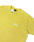 Stussy Spellout T-shirt Cannary (L)