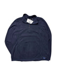 LL Bean Fleece Navy Blue Womens (L)