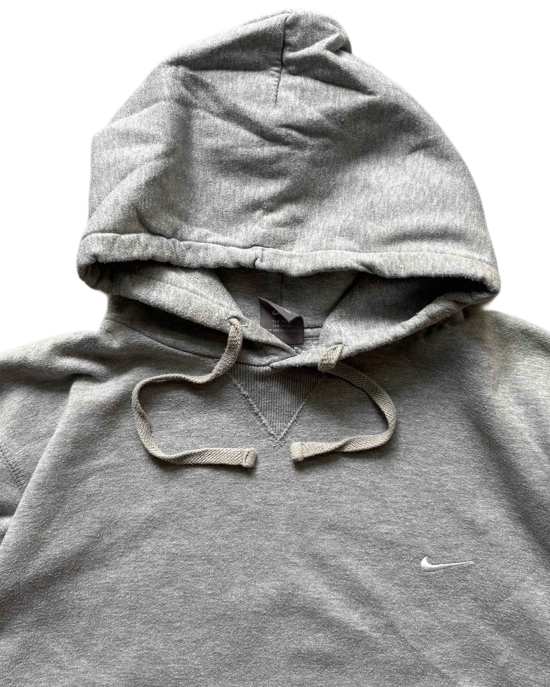 00s Nike Hoodie Grey (L) - Gods Thrift Athens