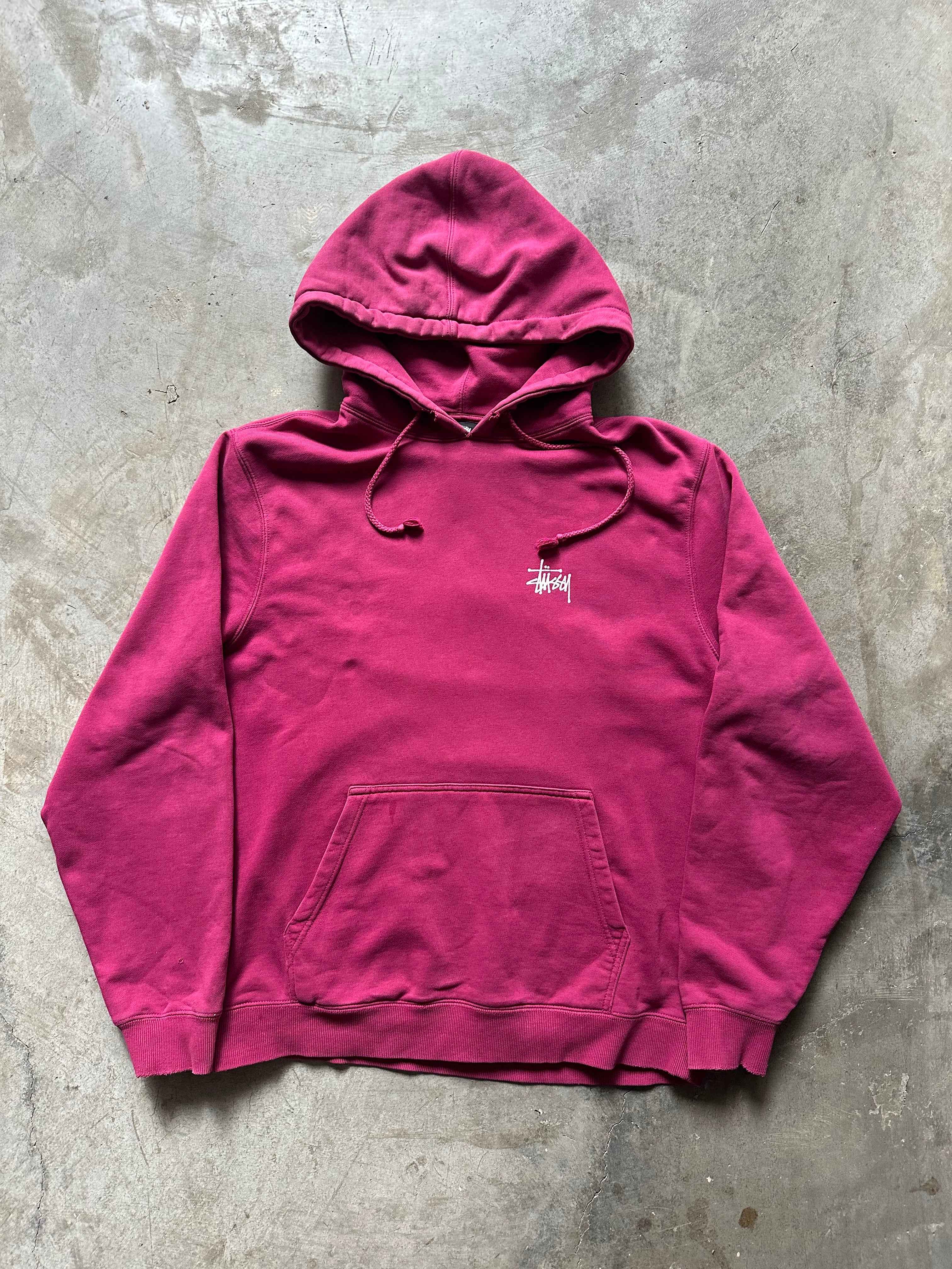 Stüssy Sweatshirt Pink (L) - Gods Thrift Athens
