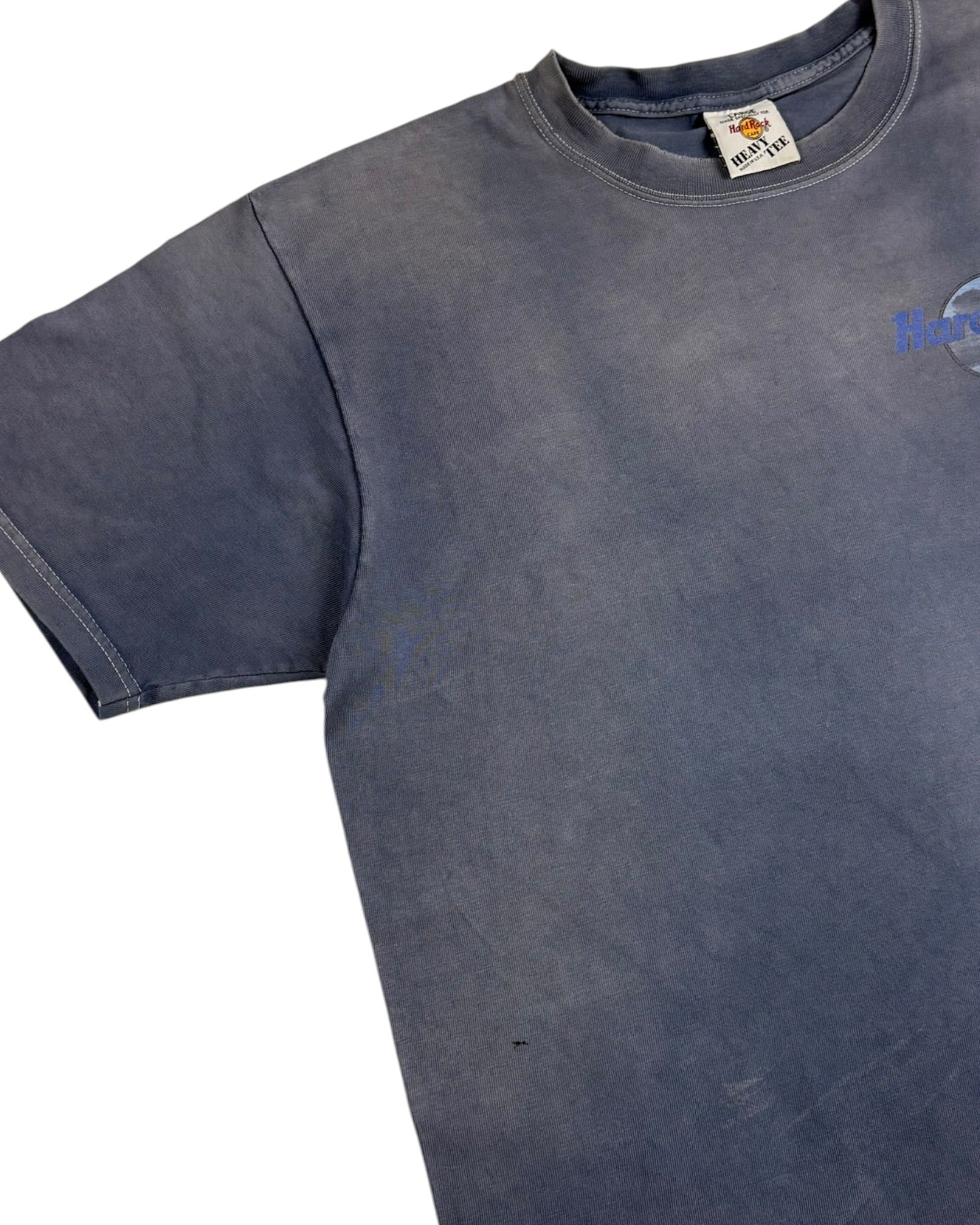 Vintage Hard Rock Cafe Miami Tee | Faded Navy | Size L | Made in USA