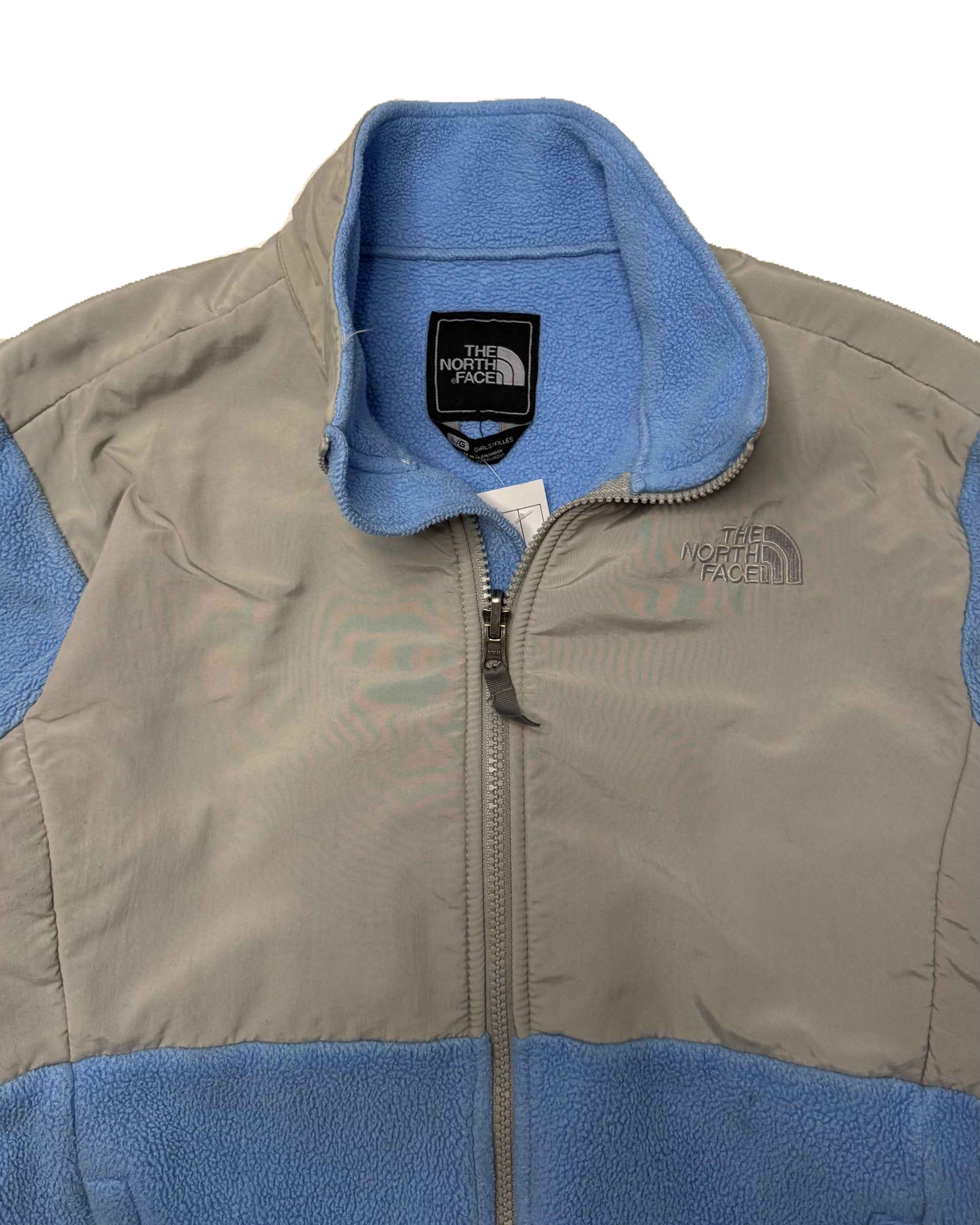 North face Fleece Baby blue (M) - Gods Thrift Athens