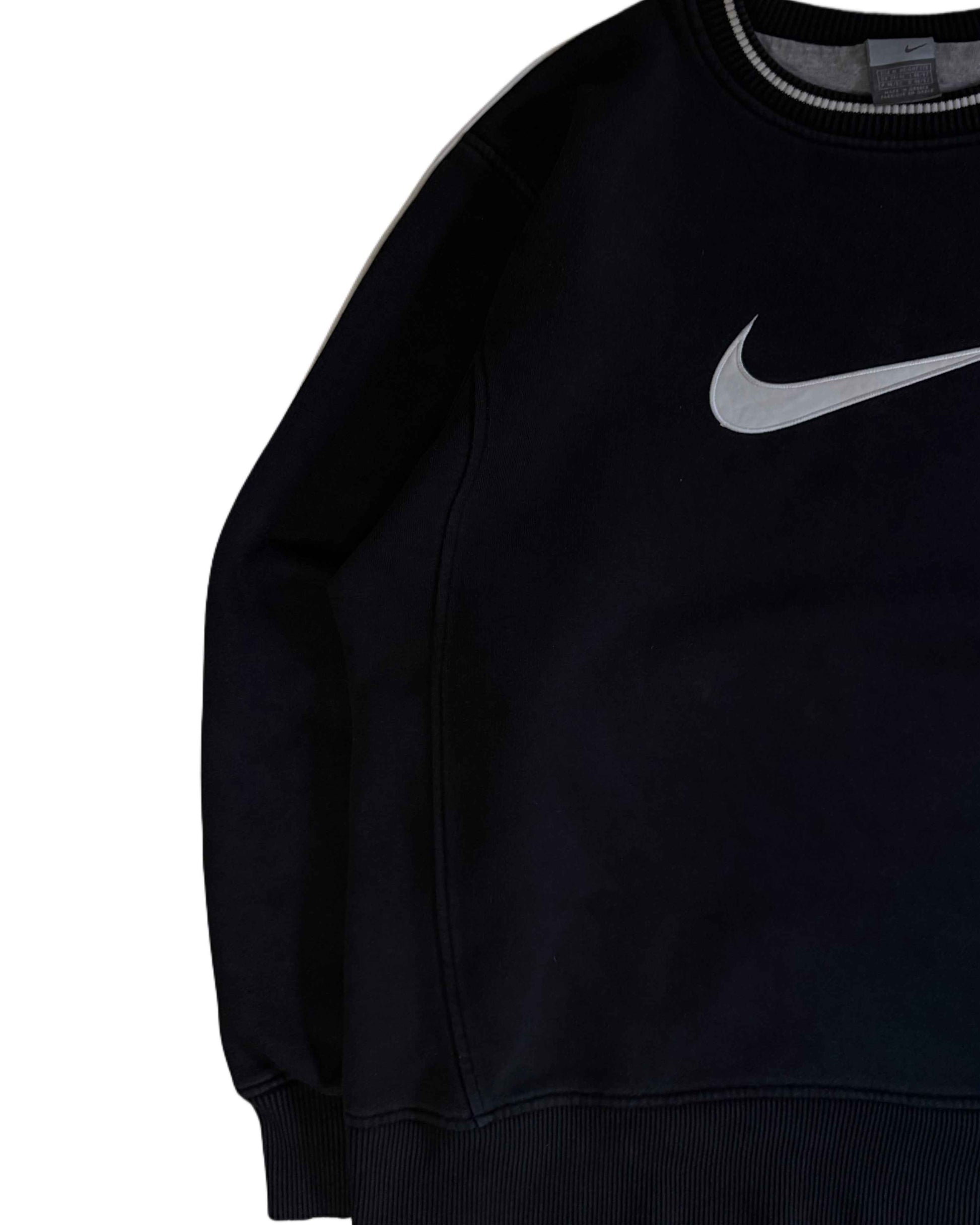 00s Nike Center Swoosh Crewneck Black (M)