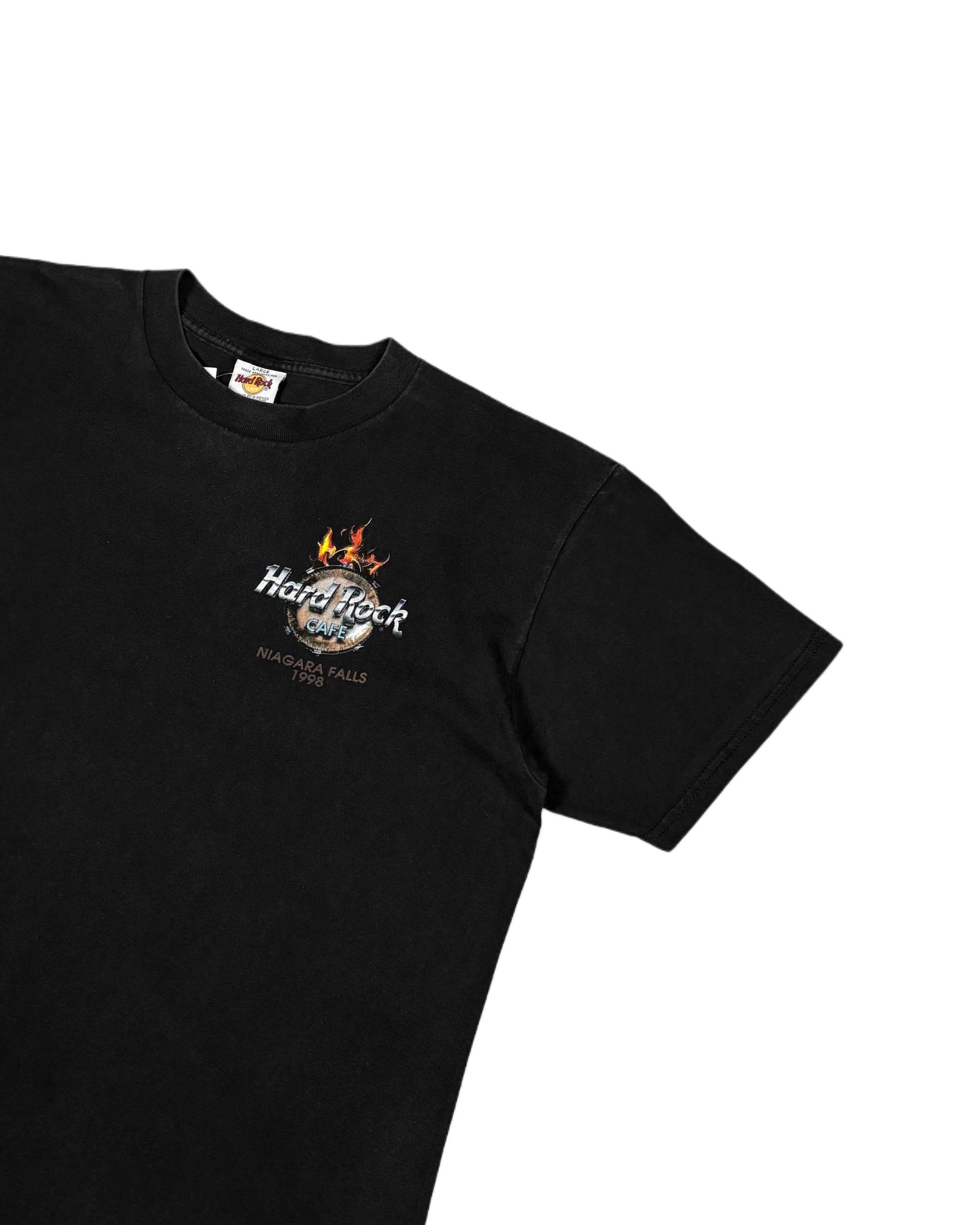 Vintage Hard Rock Cafe T-shirt Black (L) - Gods Thrift Athens