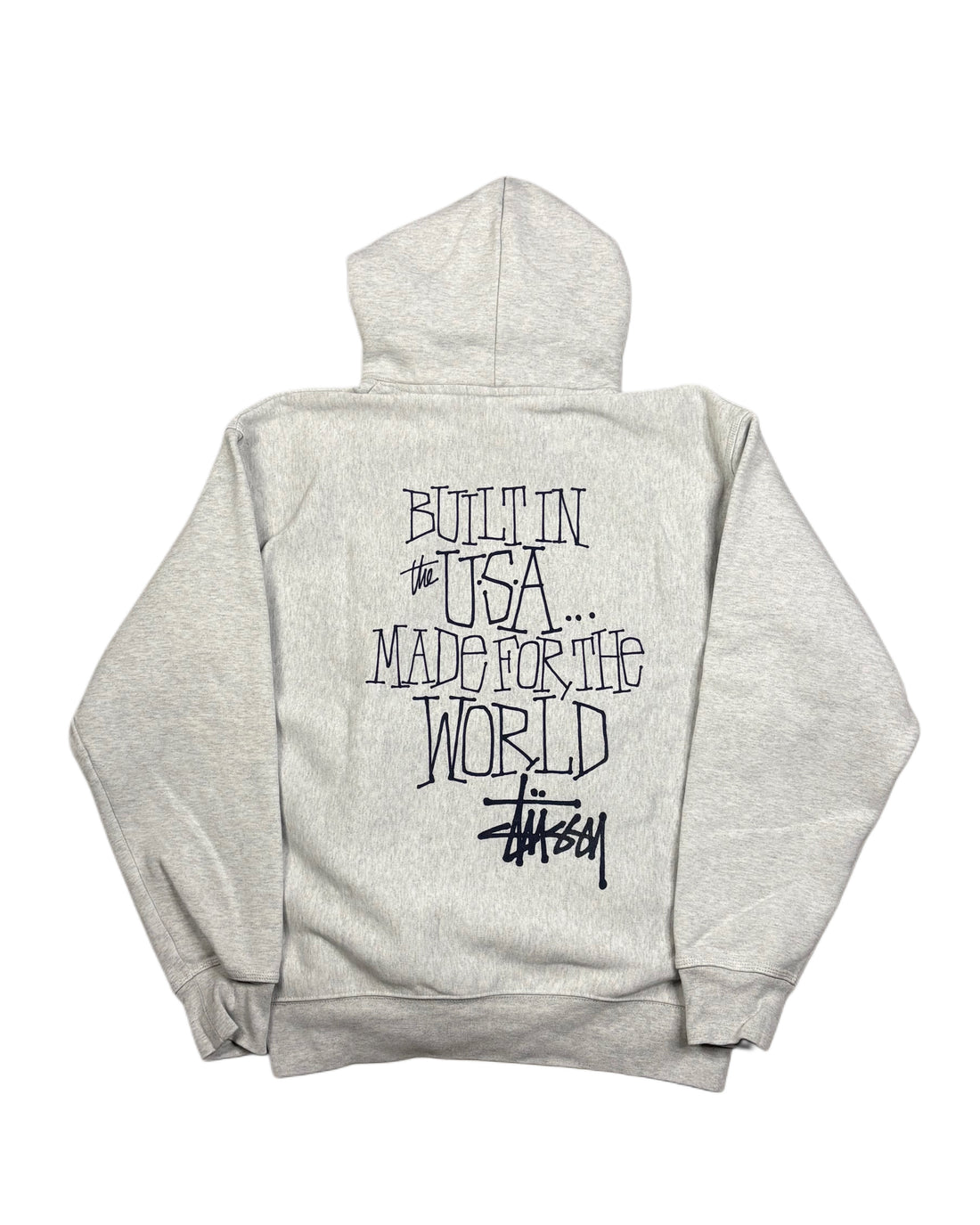 Stussy World Hoodie Grey (M)