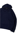 Vintage Nike Hoodie Navy Blue (M) - Gods Thrift Athens