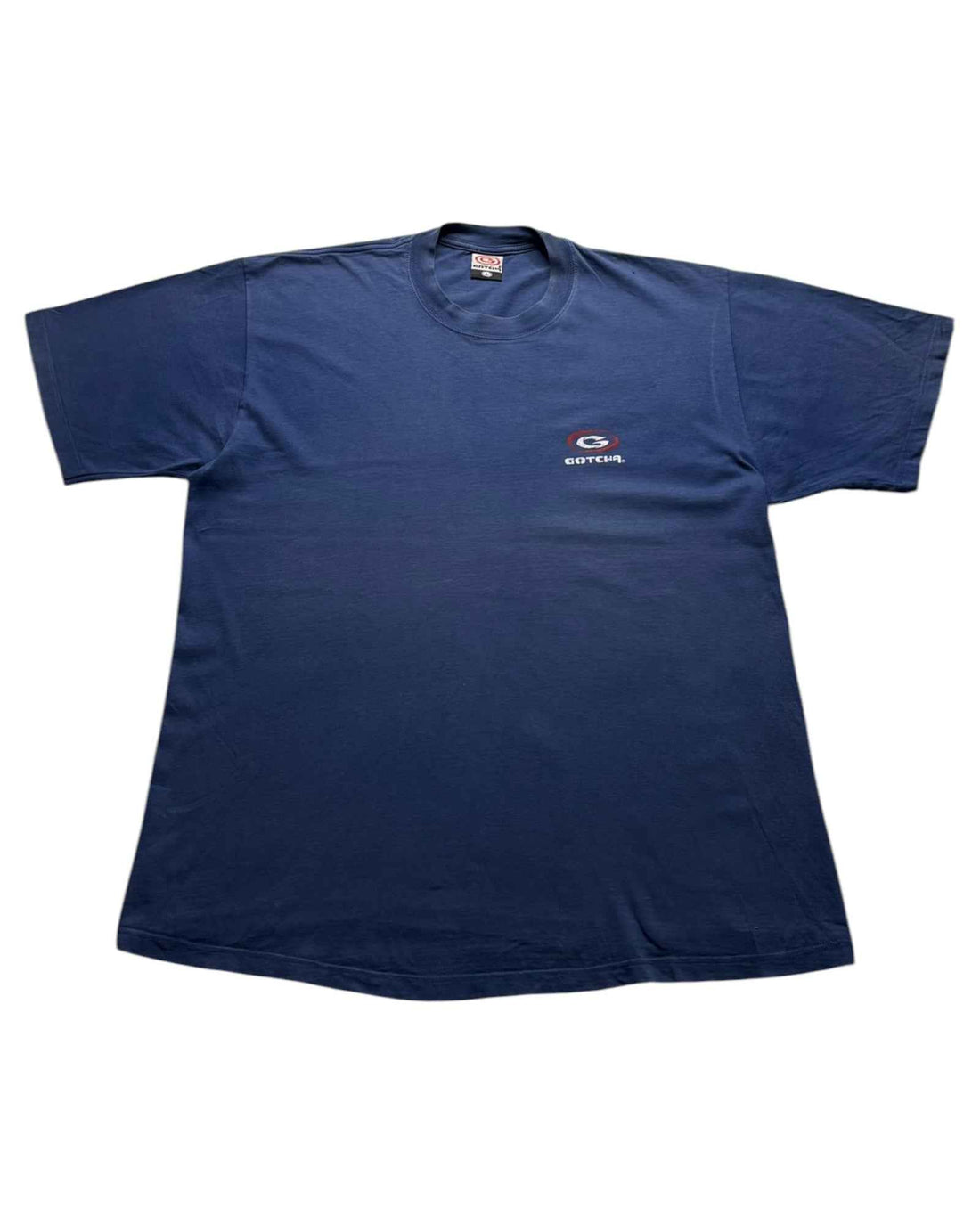 Vintage 2000s Gotcha Surf Tee | Navy Blue | Size L
