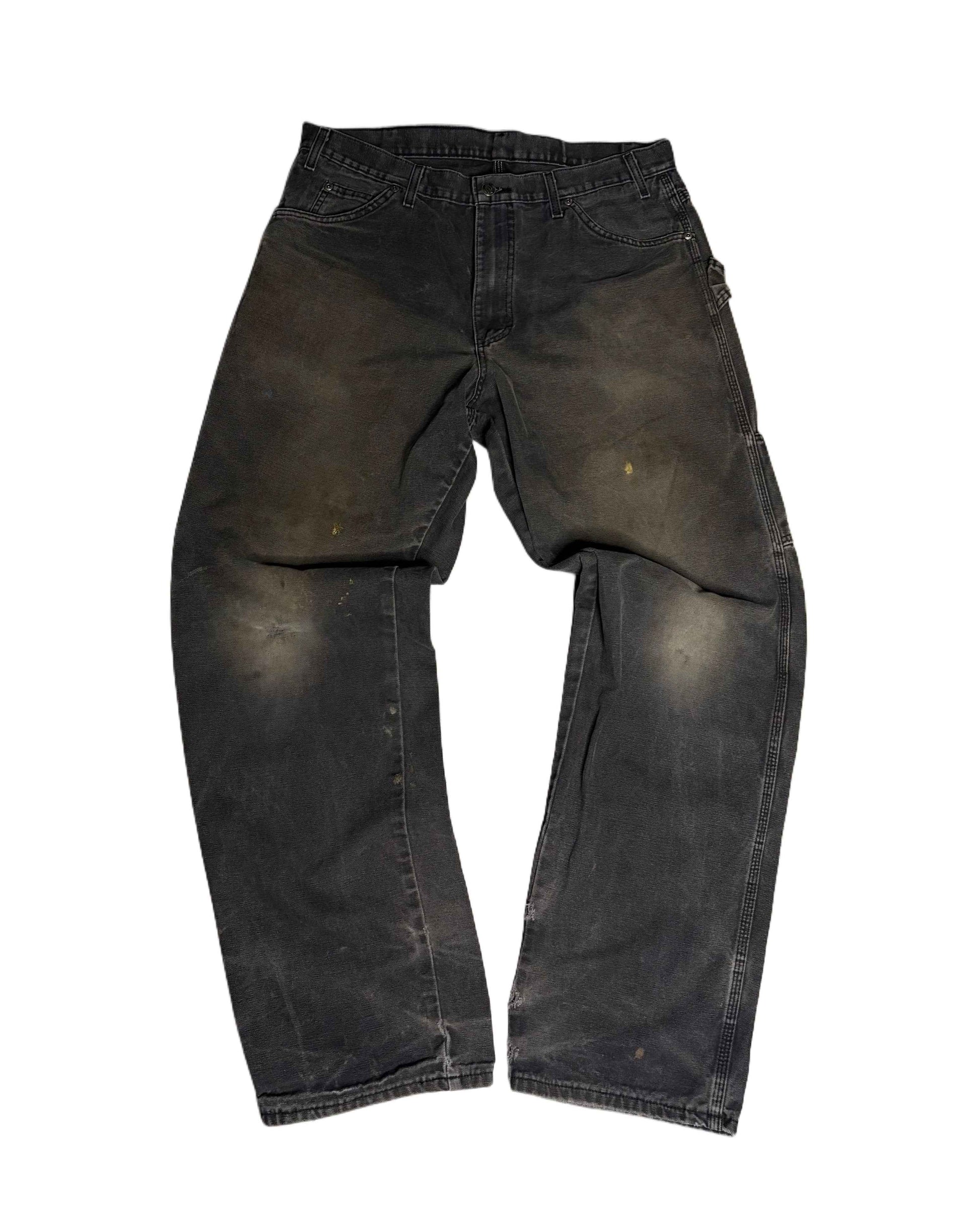 Dickies Thrashed Workpants Grey (W36 L34)