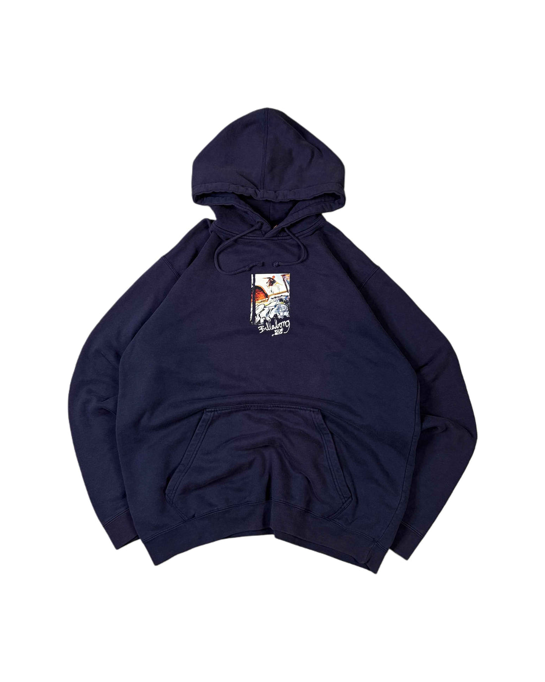 Vintage Billabong Hoodie Navy Blue (L)