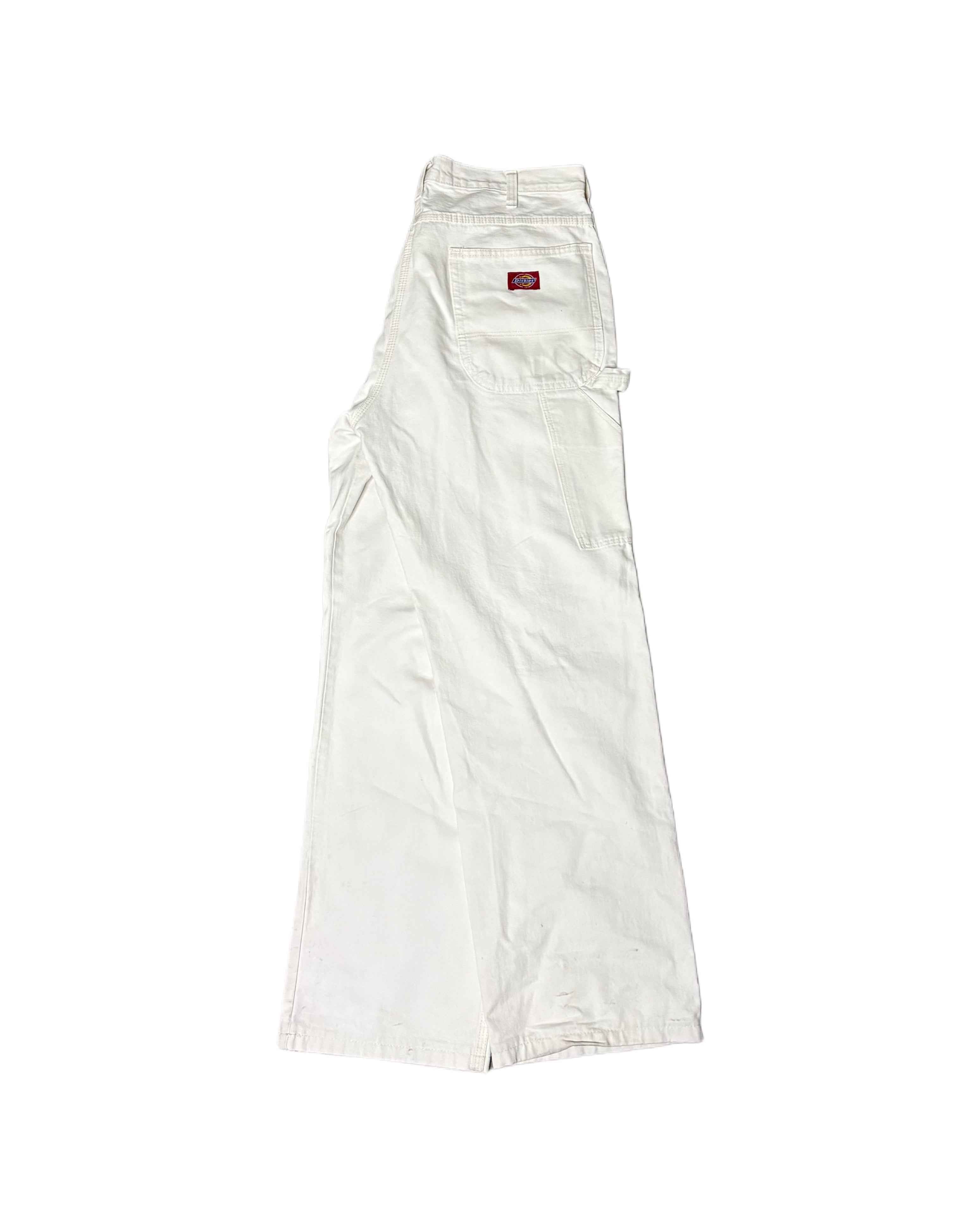 Vintage Carpenter Workpants  Cream (W33) - Gods Thrift Athens