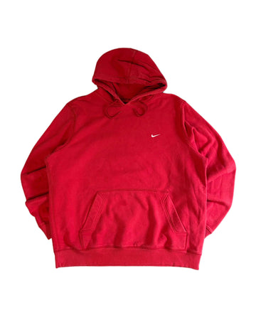 00s Nike Hoodie Red (L) - Gods Thrift Athens