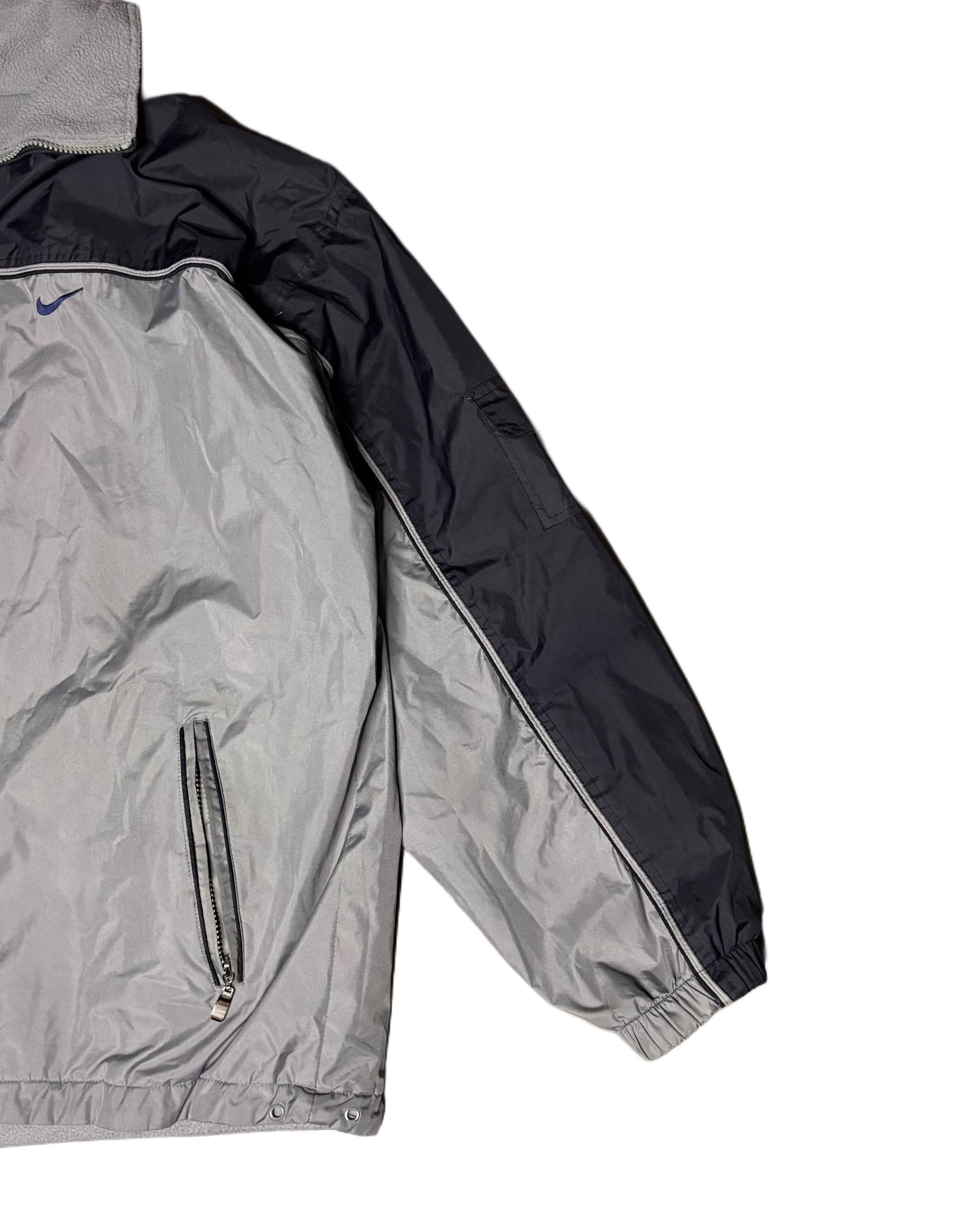 Vintage Nike inside Out Jacket Grey (XL) - Gods Thrift Athens