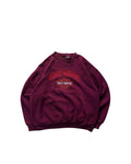 Vintage Harley Davidson Crewneck Burgudy (M) - Gods Thrift Athens