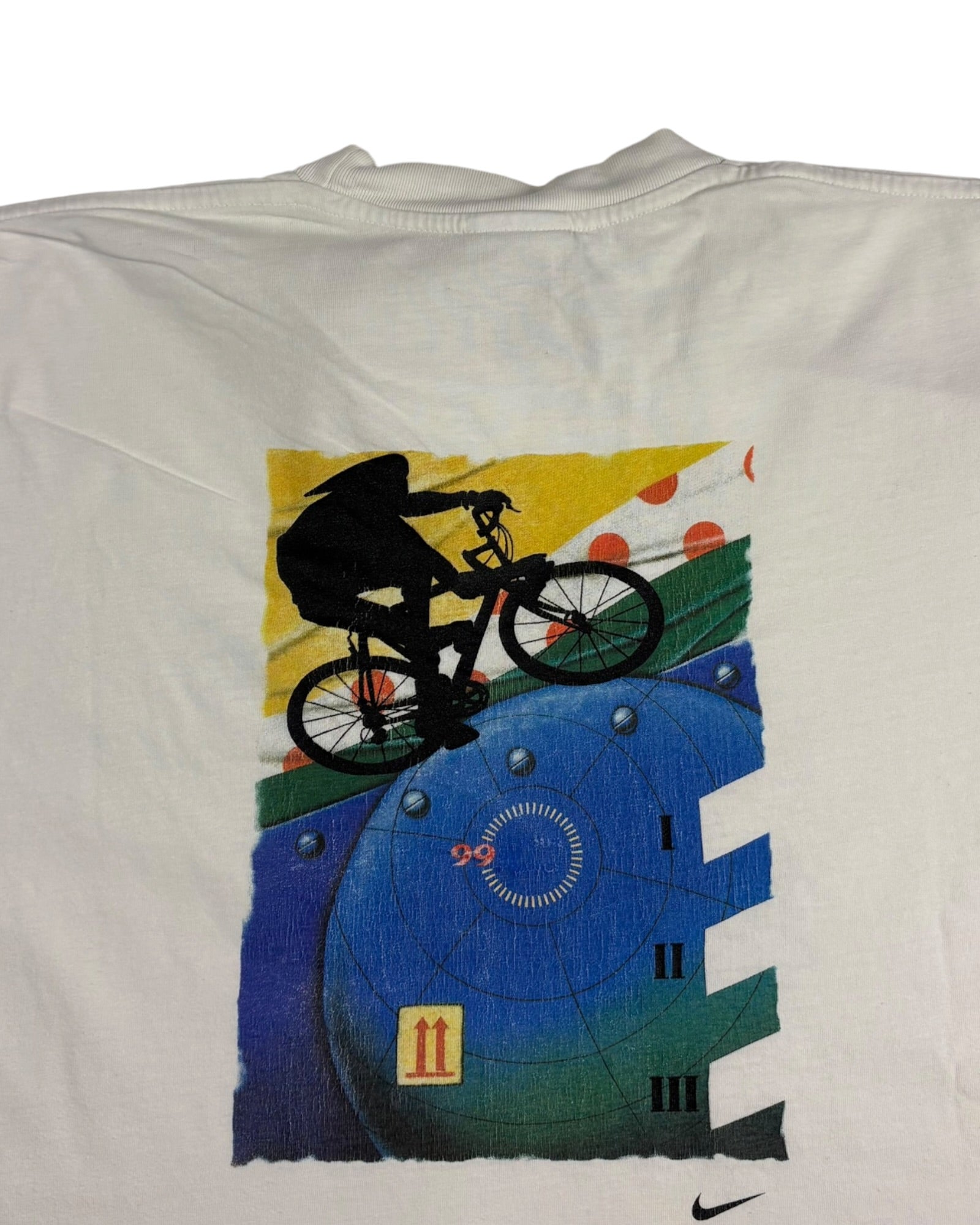 Vintage 1999 Nike Tour de France Tee | White | Size M
