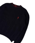 Vintage 1990s Ferrari Knit Sweater Black (M)