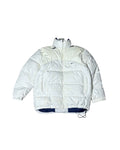 Vintage Nike Puffer Jacket Frost White (M) - Gods Thrift Athens