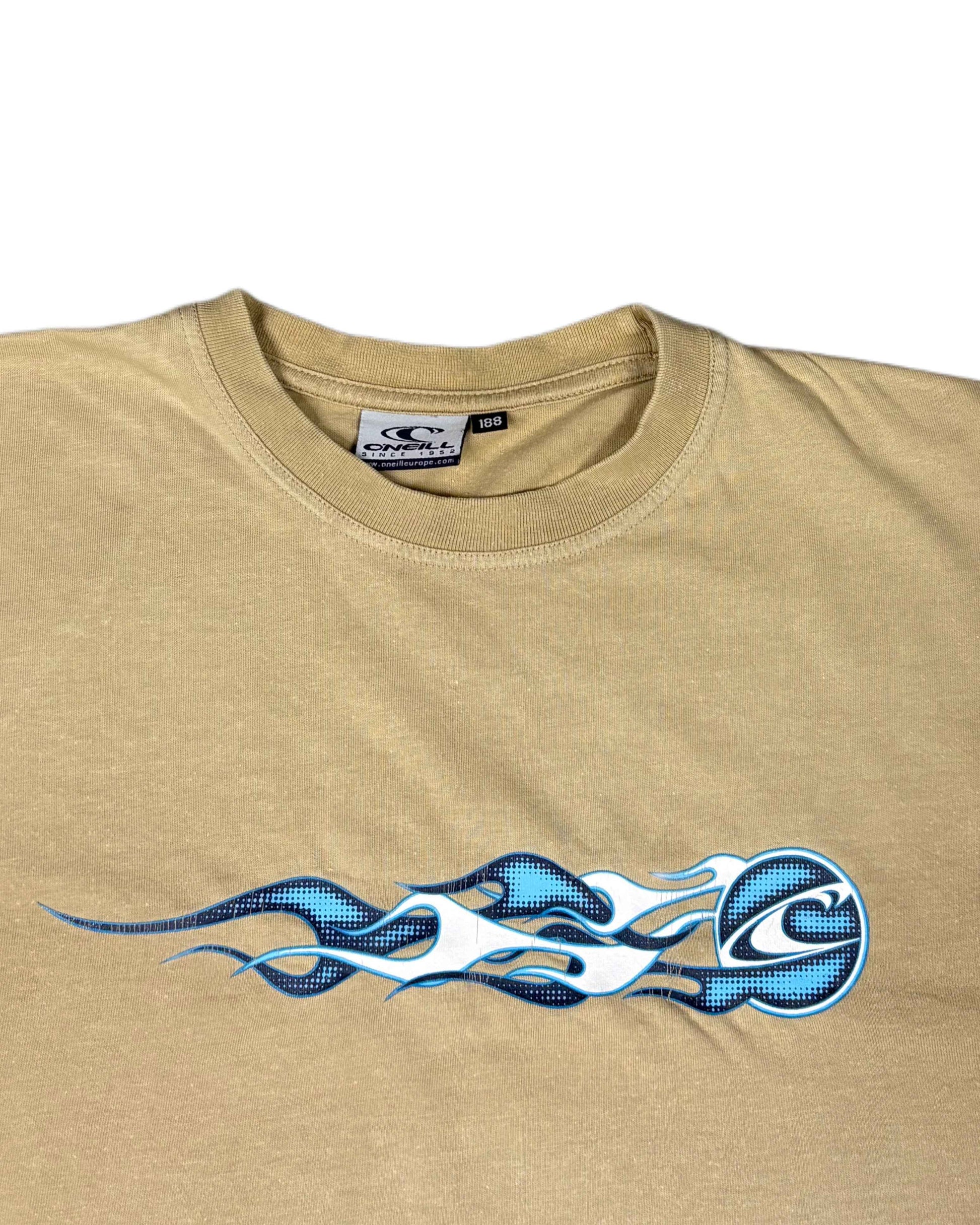 Vintage 90s O'neil T-shirt Beige (L)