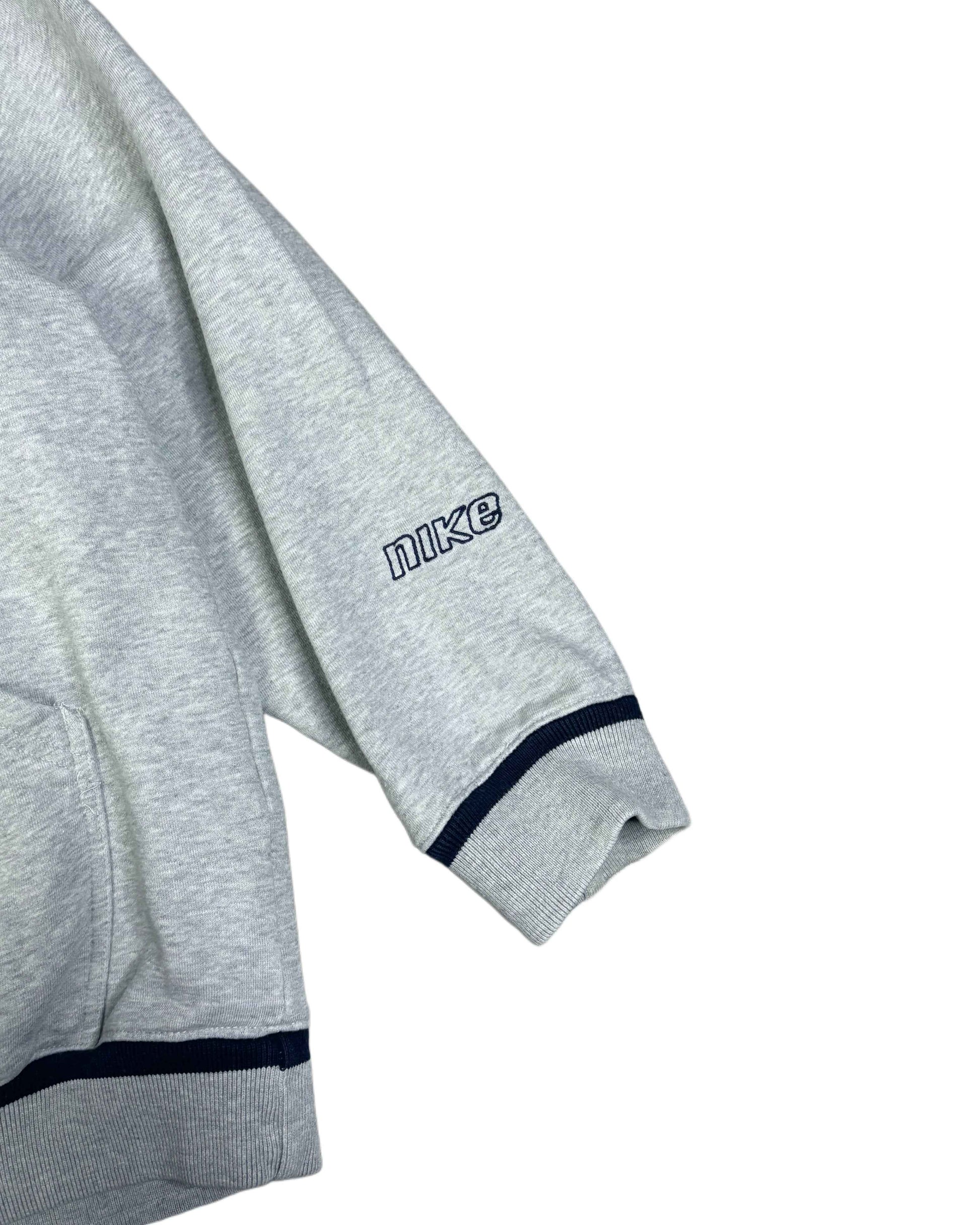 90s Nike Basketball Hoodie Grey (L) - Gods Thrift Athens