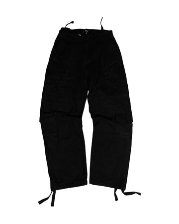 Stussy Multipocket Cargo Pants Black (W29) - Gods Thrift Athens