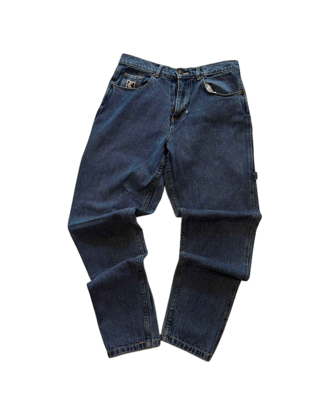Karl Kani Workpants Blue (Women M) - Gods Thrift Athens