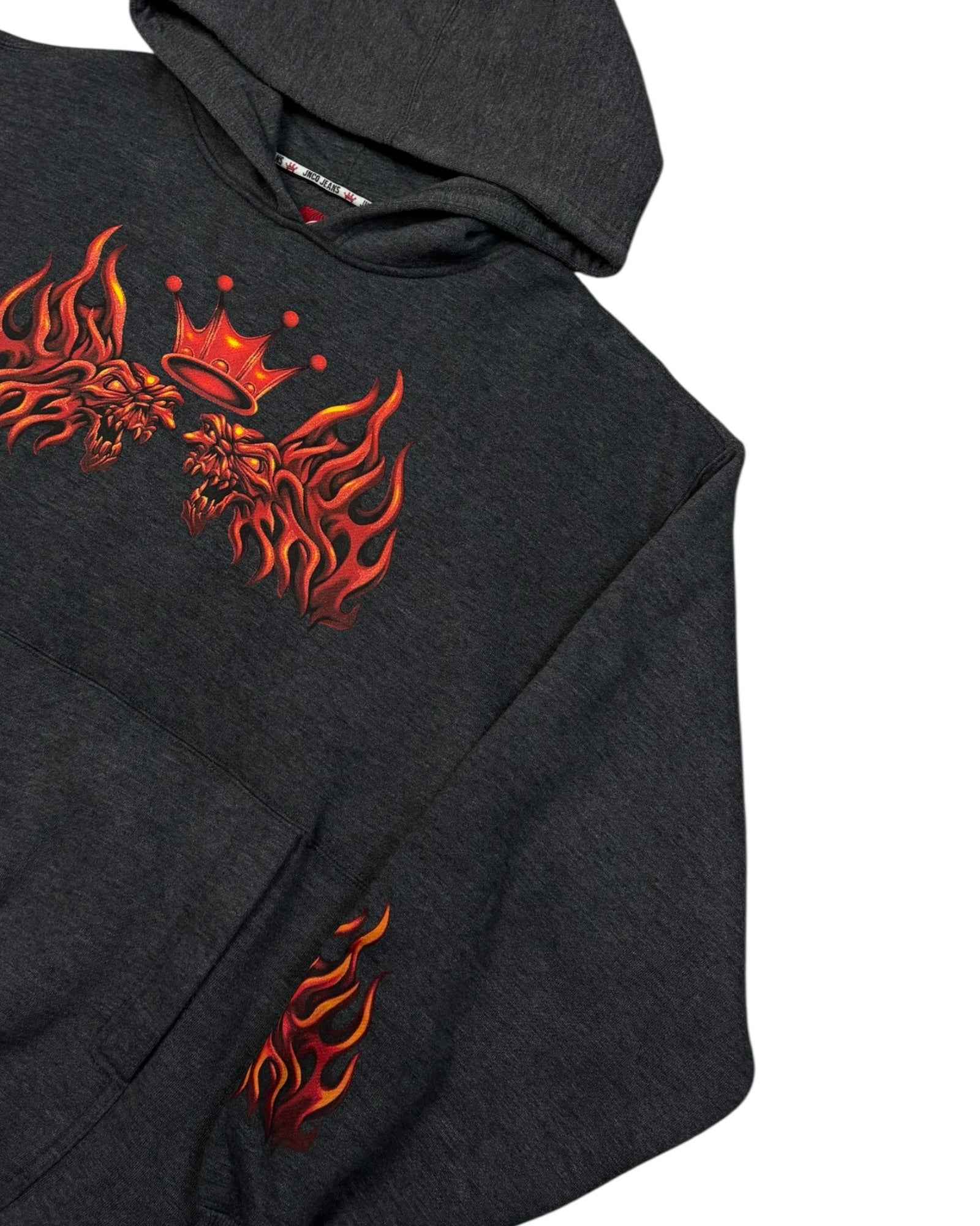 Vintage 2000-05 JNCO Hoodie | Slate Grey | Size M Buggy