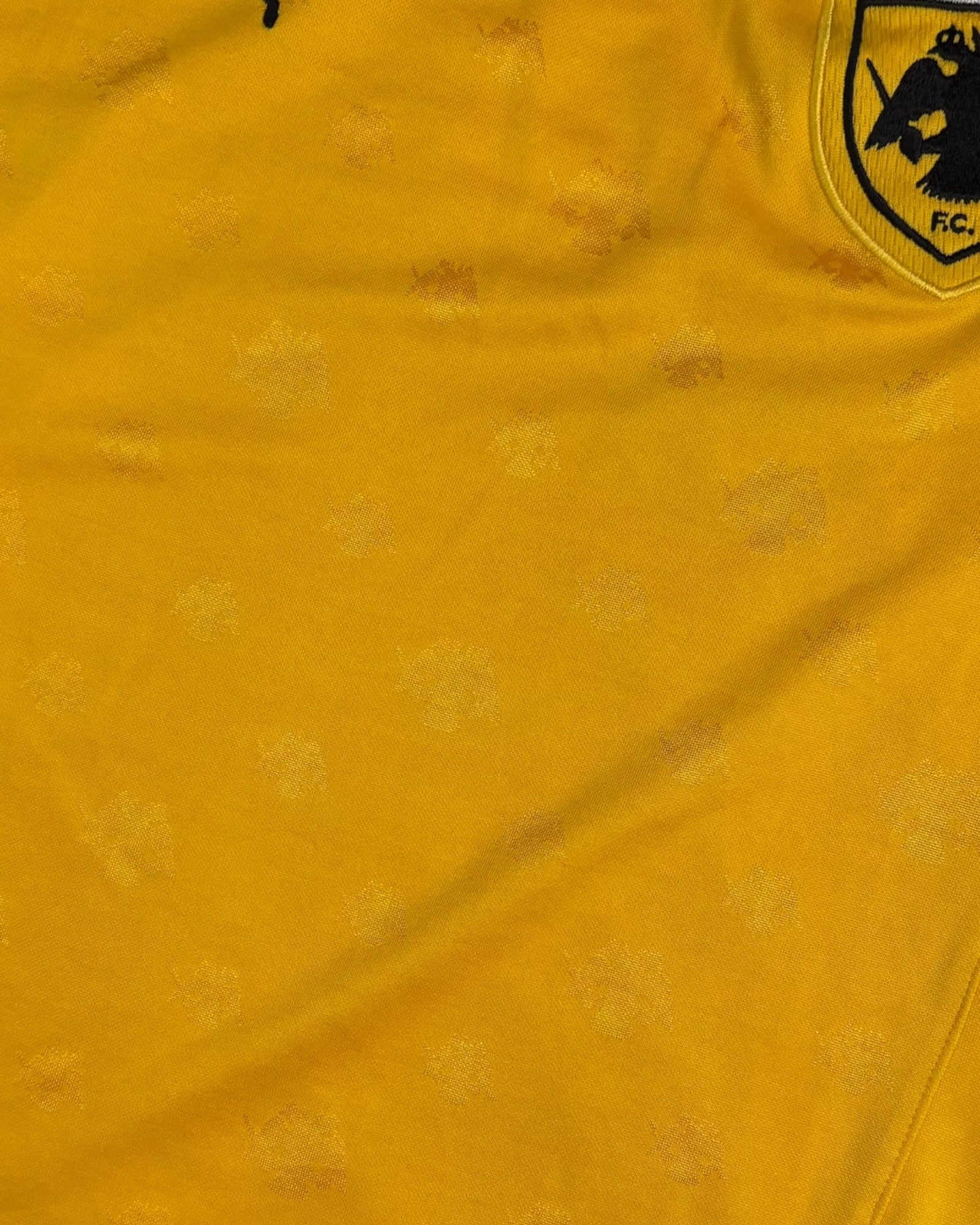 Vintage 2007 Puma x AEK Athens Football Jersey | Yellow | Size M